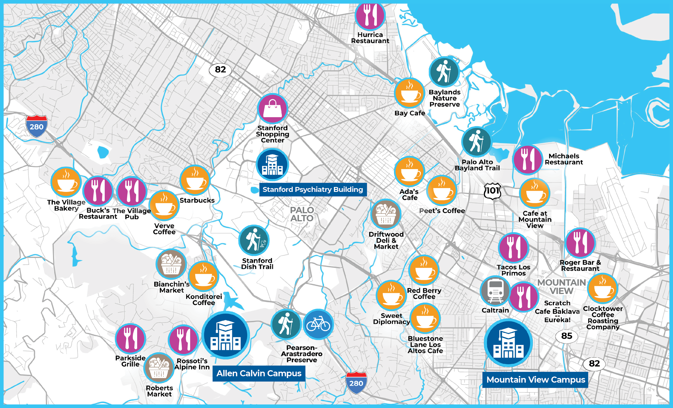 Area Amenities Map
