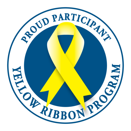 PAU's Student Yellow Ribbon Program PAU's Yellow Ribbon Program logo
